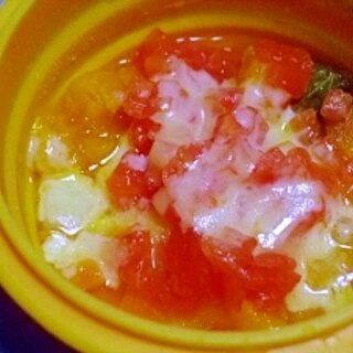 離乳食後期ё洋風トマトとカボチャのスープ